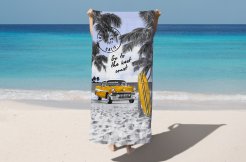 Вафельная ткань для пляжных полотенец