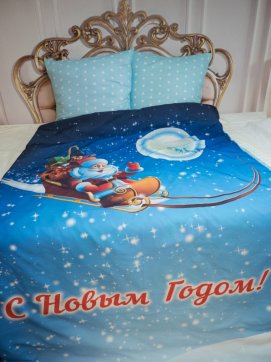 Постельное белье с личной фотографией