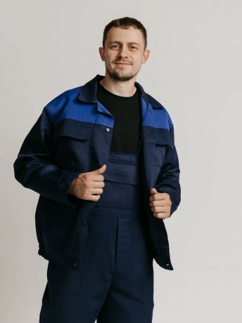 Костюм рабочий Мастер с полукомбинезоном