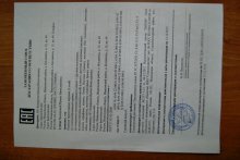 Сертификат Ирен Стайл (ИП Ямщикова И.В.), г. Кохма