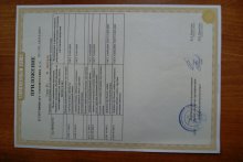 Сертификат Ирен Стайл (ИП Ямщикова И.В.), г. Кохма
