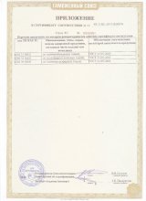 Сертификат RossiTex, г. Иваново