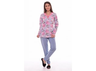 Пижама женская 1-101а (розовый) от компании Новое Кимоно, г. Иваново