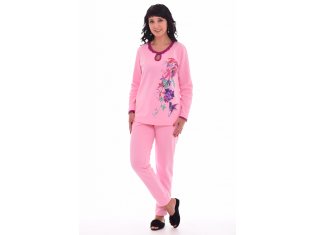 Пижама женская 1-102 (розовый) от компании Новое Кимоно, г. Иваново