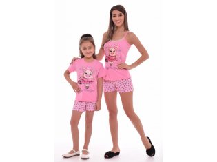 Пижама женская 1-107 (розовый) от компании Новое Кимоно, г. Иваново