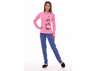 Пижама женская 1-114 (розовый) от компании Новое Кимоно, г. Иваново