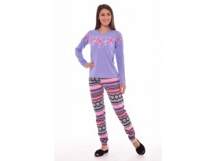 Пижама женская 1-117б (сирень+розовый) от компании Новое Кимоно, г. Иваново