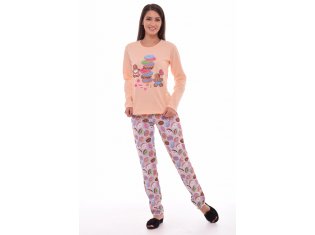 Пижама женская 1-127б (персик) от компании Новое Кимоно, г. Иваново