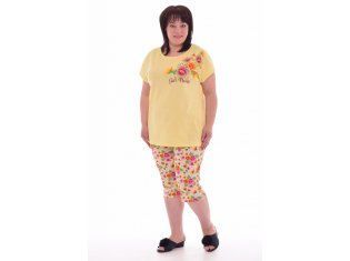 Пижама женская 1-131б (жёлтый) от компании Новое Кимоно, г. Иваново