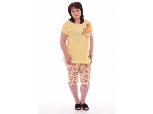 Пижама женская 1-133б (жёлтый) от компании Новое Кимоно, г. Иваново