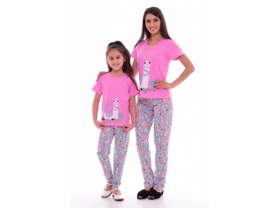 Пижама женская 1-141а (розовый) от компании Новое Кимоно, г. Иваново