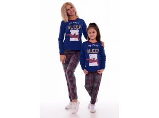 Пижама женская 1-151а (синий) от компании Новое Кимоно, г. Иваново