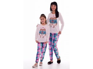 Пижама женская 1-152а (молоко) от компании Новое Кимоно, г. Иваново