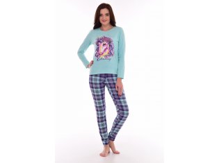 Пижама женская 1-170д (ментол), Единорог от компании Новое Кимоно, г. Иваново