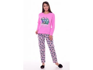 Пижама женская 1-195 (розовый) от компании Новое Кимоно, г. Иваново