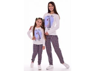 Пижама женская 1-214 (молоко) Мороз от компании Новое Кимоно, г. Иваново