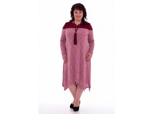 *Платье женское Ф-1-42а (бордо) от компании Фореска 37, г. Иваново