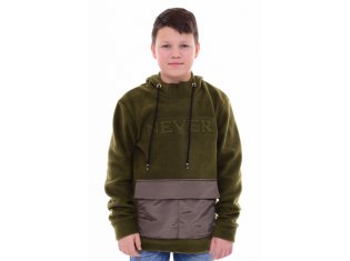 Толстовка подростковая 11-044б (хаки) от компании Новое Кимоно, г. Иваново