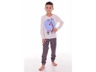 Пижама подростковая 11-058 (молоко) Мороз от компании Новое Кимоно, г. Иваново