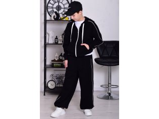 Костюм подростковый 11-077 (черный) от компании Новое Кимоно, г. Иваново
