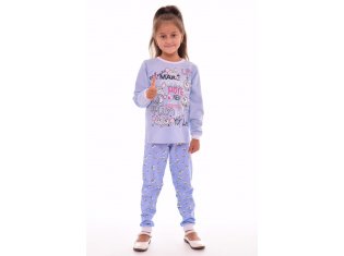 Пижама подростковая 12-019а (голубой) от компании Новое Кимоно, г. Иваново