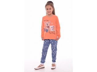 Пижама подростковая 12-027а (коралл) от компании Новое Кимоно, г. Иваново