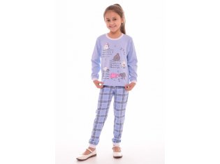 Пижама подростковая 12-028 (голубой) от компании Новое Кимоно, г. Иваново