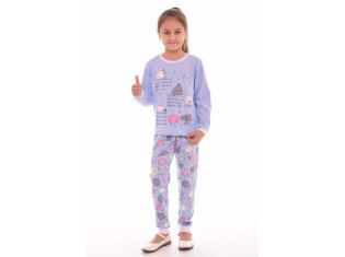 Пижама подростковая 12-029 (голубой) от компании Новое Кимоно, г. Иваново