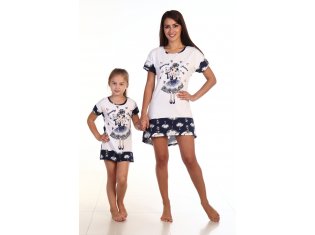 Туника подростковая 12-02а (синий) от компании Новое Кимоно, г. Иваново