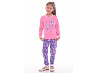 Пижама подростковая 12-031а (розовый) от компании Новое Кимоно, г. Иваново