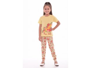 Пижама подростковая 12-034 (жёлтый), от компании Новое Кимоно, г. Иваново