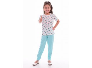 Пижама подростковая 12-036 (ментол) от компании Новое Кимоно, г. Иваново