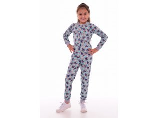 Пижама подростковая 12-050 (голубой) комбинезон, от компании Новое Кимоно, г. Иваново