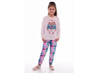 Пижама подростковая 12-057а (молоко) Объятие от компании Новое Кимоно, г. Иваново