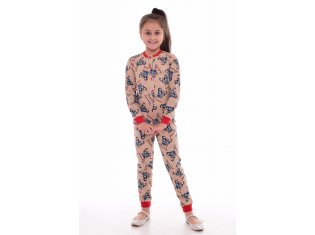 Пижама подростковая 12-066 (бежевый), комбинезон шт от компании Новое Кимоно, г. Иваново