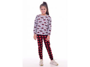 Пижама подростковая 12-085 (красный) от компании Новое Кимоно, г. Иваново