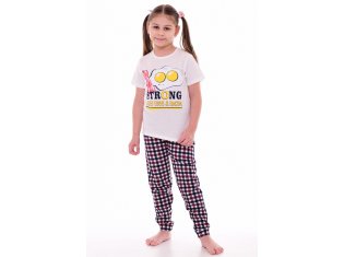 Пижама подростковая 12-093 (молоко), Яичница от компании Новое Кимоно, г. Иваново