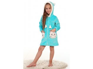 Халат подростковый 12-09е (ментол) от компании Новое Кимоно, г. Иваново