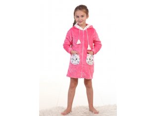Халат подростковый 12-09в (коралл) от компании Новое Кимоно, г. Иваново