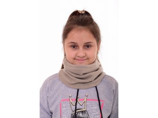 Снуд подростковый 14-002 (серый) от компании Новое Кимоно, г. Иваново