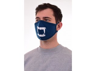 Повязка 14-03б (индиго) Клыки от компании Новое Кимоно, г. Иваново