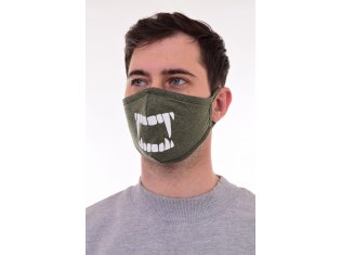 Повязка 14-03д (хаки-меланж) Клыки от компании Новое Кимоно, г. Иваново