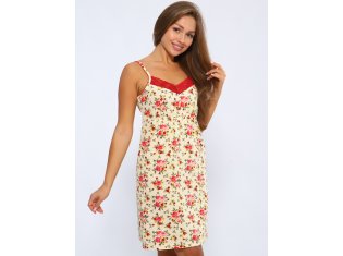 Сорочка женская 2-048 (бежевый) от компании Новое Кимоно, г. Иваново