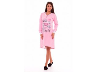 Сорочка женская 2-40 (розовый) от компании Новое Кимоно, г. Иваново