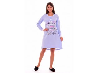 Сорочка женская 2-40а (голубой) от компании Новое Кимоно, г. Иваново