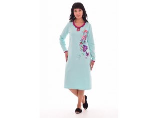 Сорочка женская 2-41а (ментол) от компании Новое Кимоно, г. Иваново