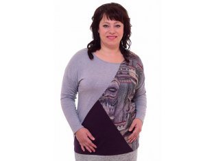 *Джемпер женский Ф-3-08 (фиолетовый) от компании Фореска 37, г. Иваново