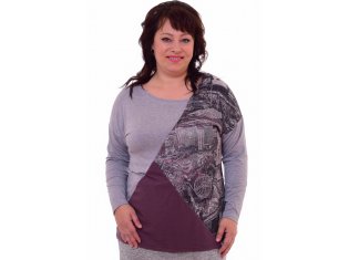 *Джемпер женский Ф-3-08б (сухая роза) от компании Фореска 37, г. Иваново