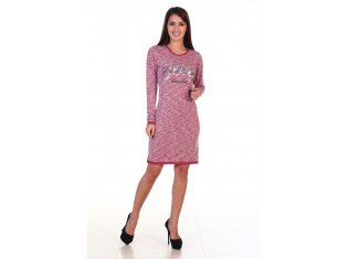 Платье женское 3-117 (бордо) от компании Новое Кимоно, г. Иваново