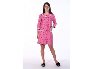 Халат женский 3-137д (коралл) от компании Новое Кимоно, г. Иваново